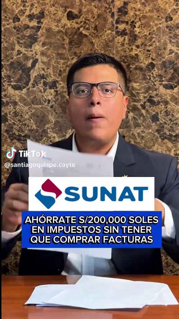 Ahórrate S/ 200,000 en Impuestos - Dr. Santiago Quispe