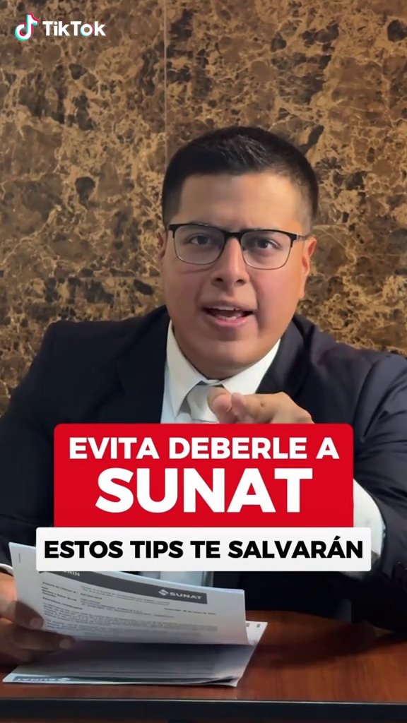 Evita Deberle a SUNAT - Dr. Santiago Quispe